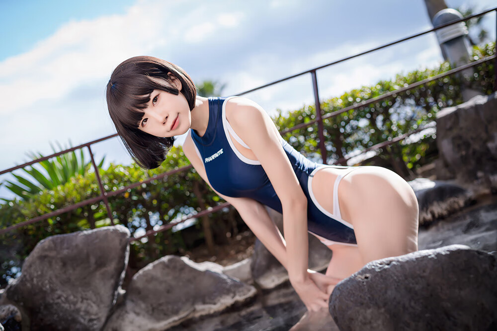 水淼aqua 竞泳水着[40P-585MB]