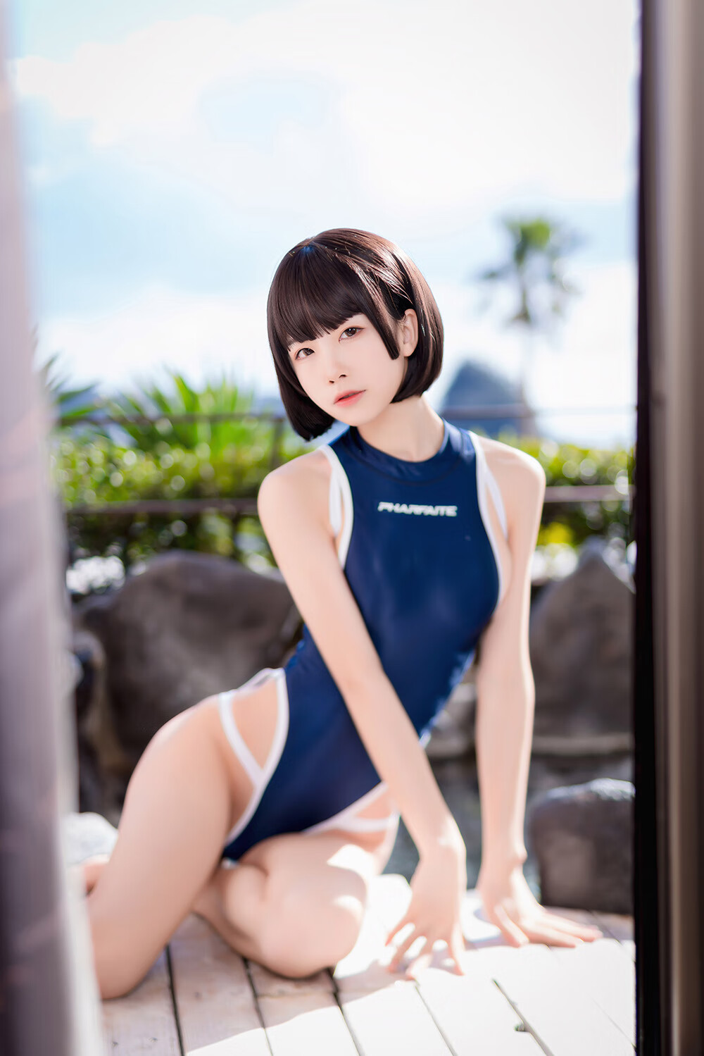 水淼aqua 竞泳水着[40P-585MB]-次元堂