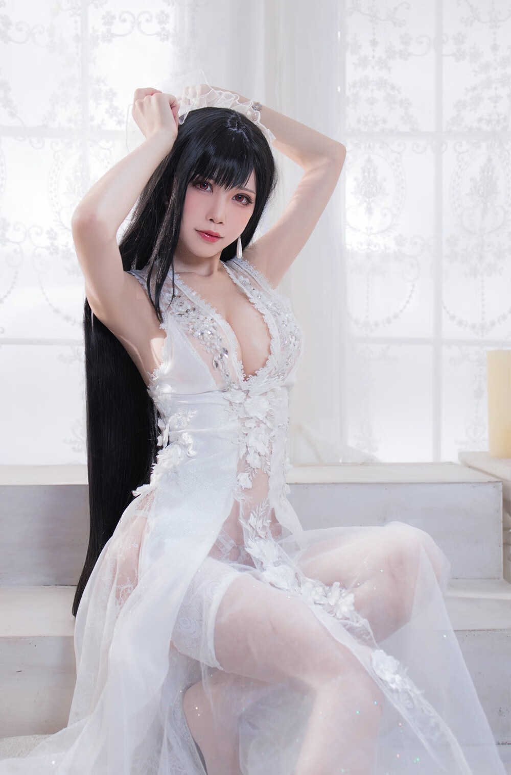 水淼aqua 蒂法蜜蜂&婚纱&黑皮蜜蜂 [88P-105MB]-次元堂