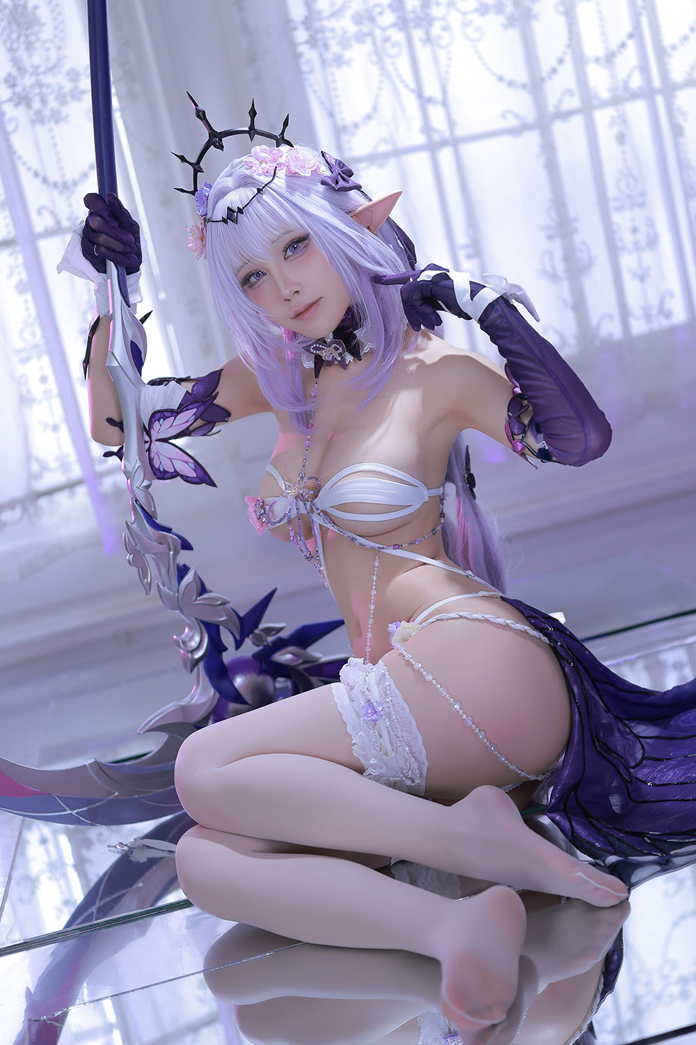 水淼Aqua 遐蝶 Castorice[69P-162M]-次元堂