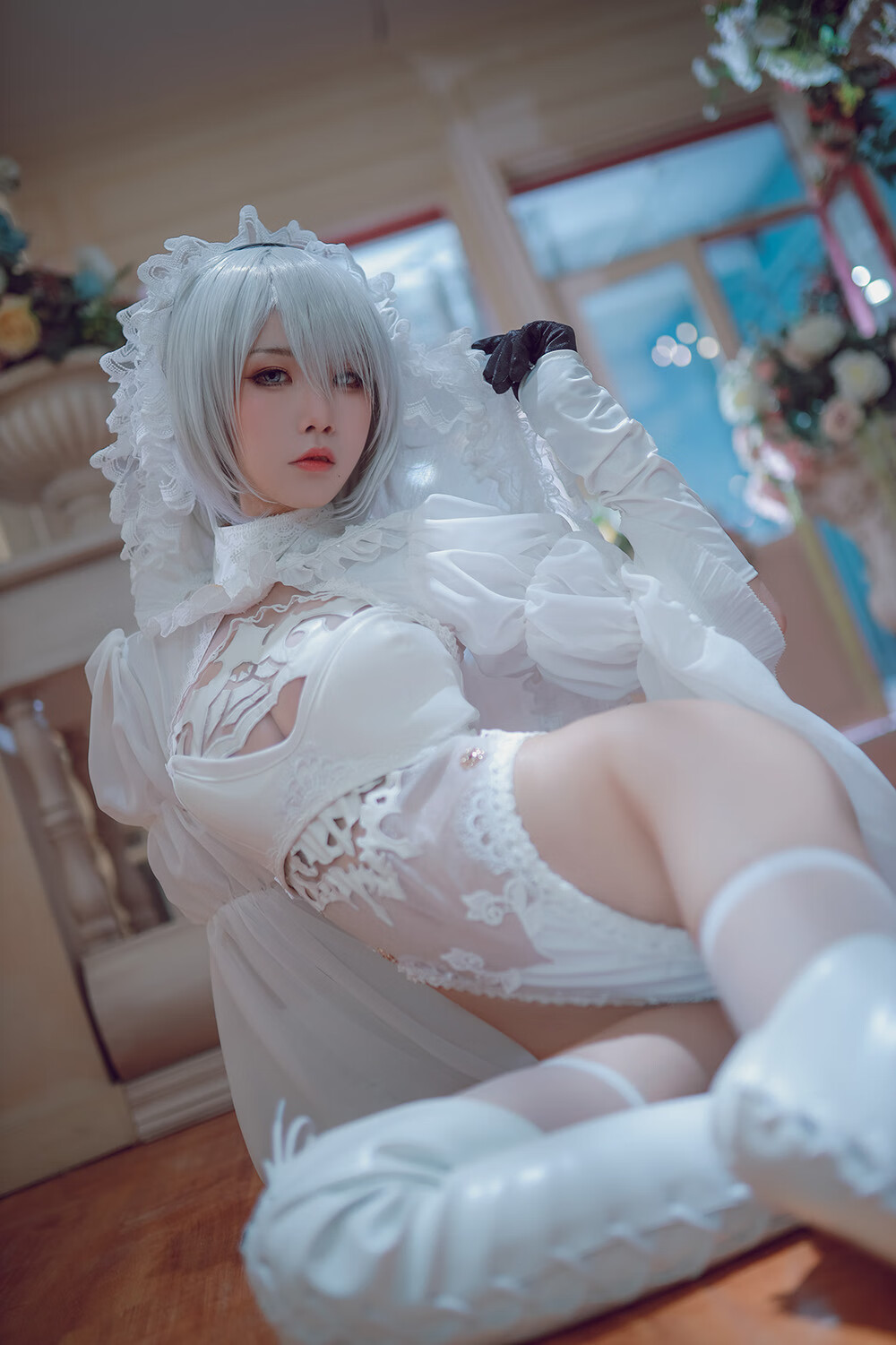 水淼aqua 黑白2B [55P-107MB]