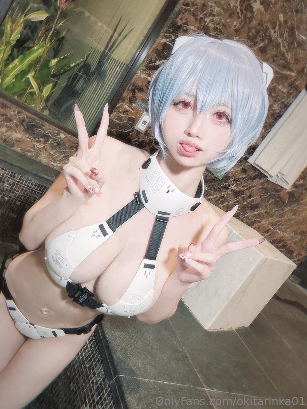 沖田凜花Rinka Ayanami Rei [48P-117M]
