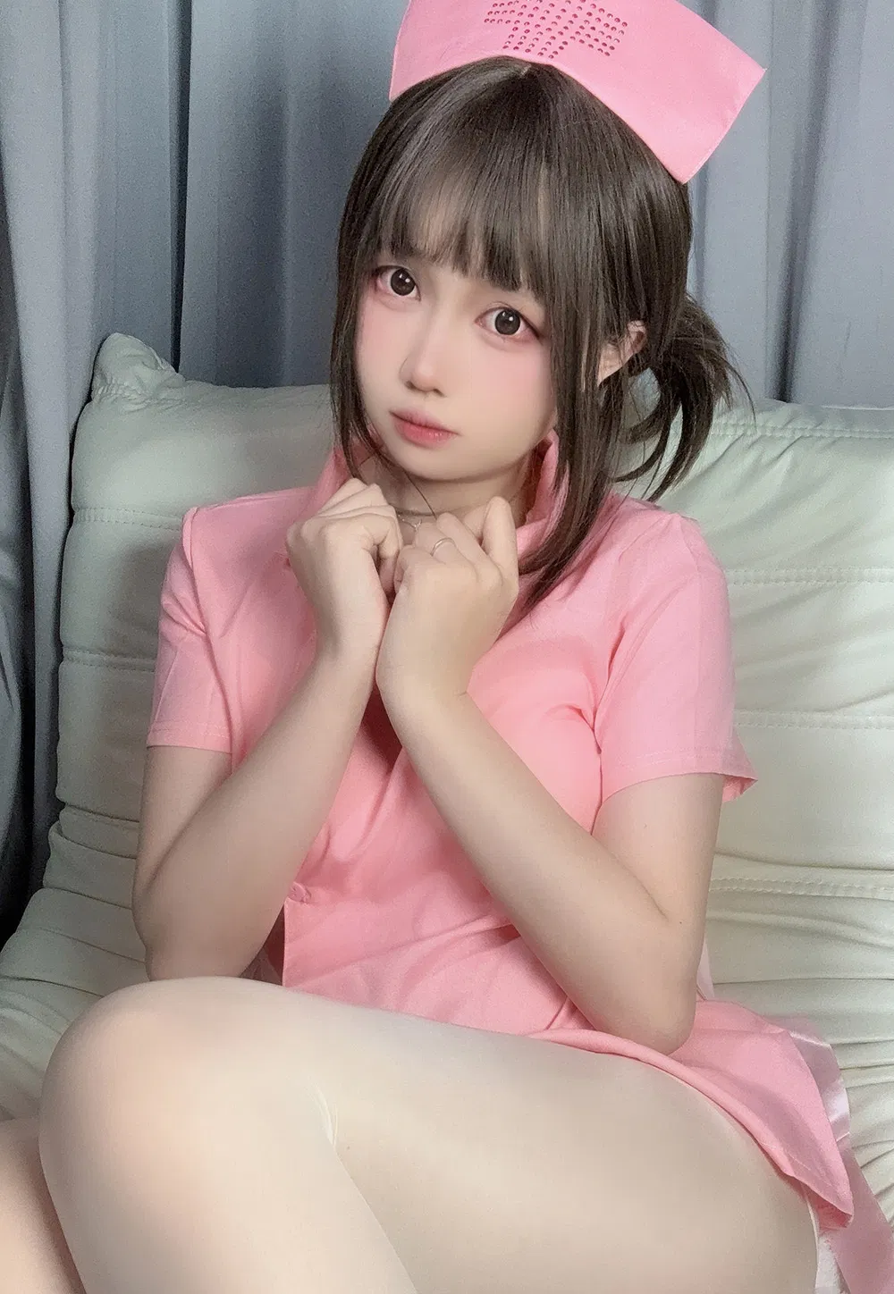洛桑w伊梓 25年7月会员专属 粉护士 [28P-143M]-次元堂