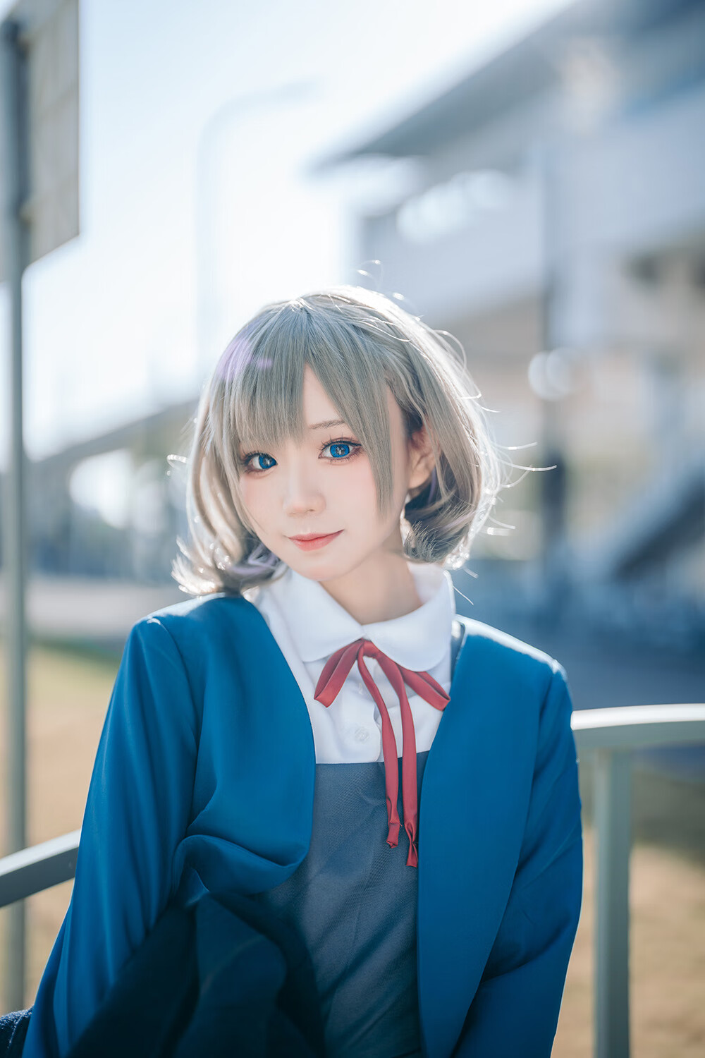 花柒Hana 唐可可校服 [15P-168MB]-次元堂