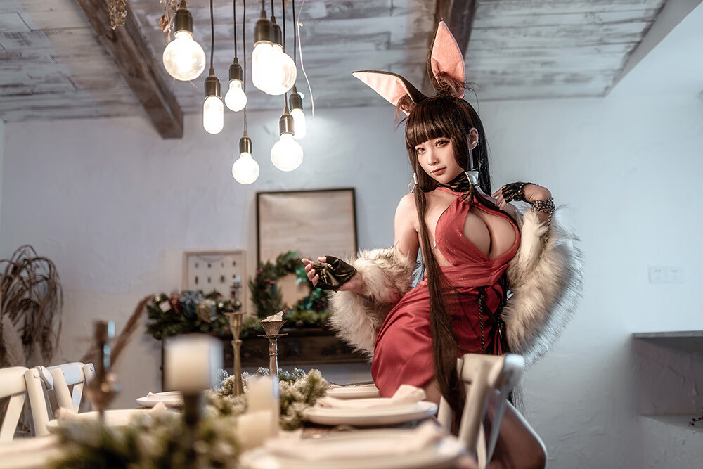 蠢沫沫 Akagi Ruby-Laced Beauty (Azur Lane)[40P-312.3M]