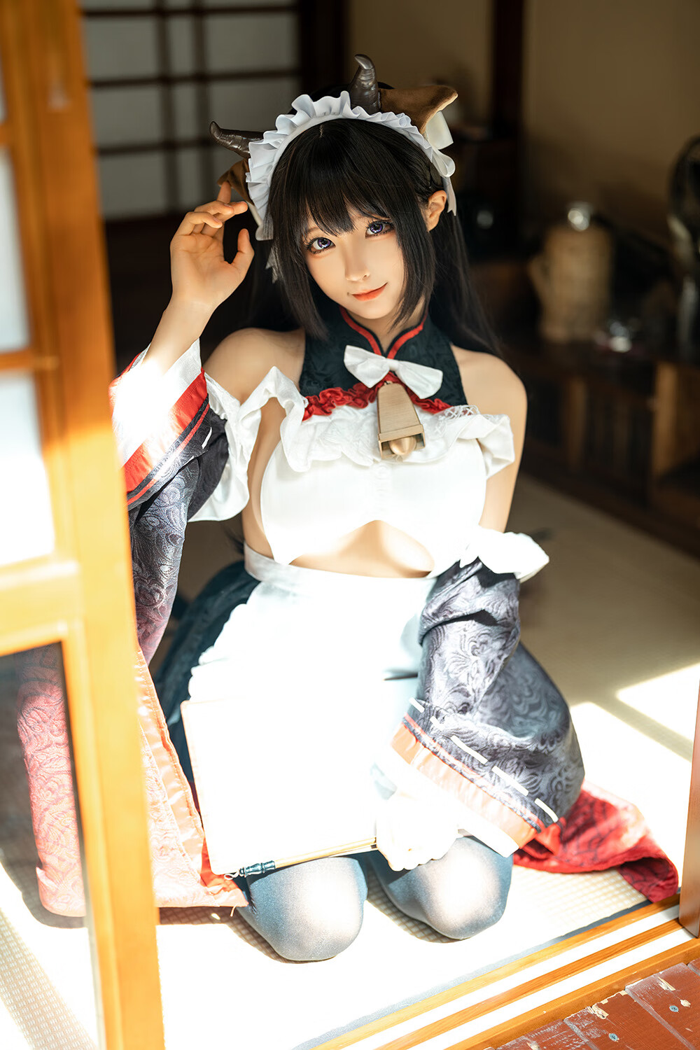 蠢沫沫 牛牛女仆[15P-143.6M]