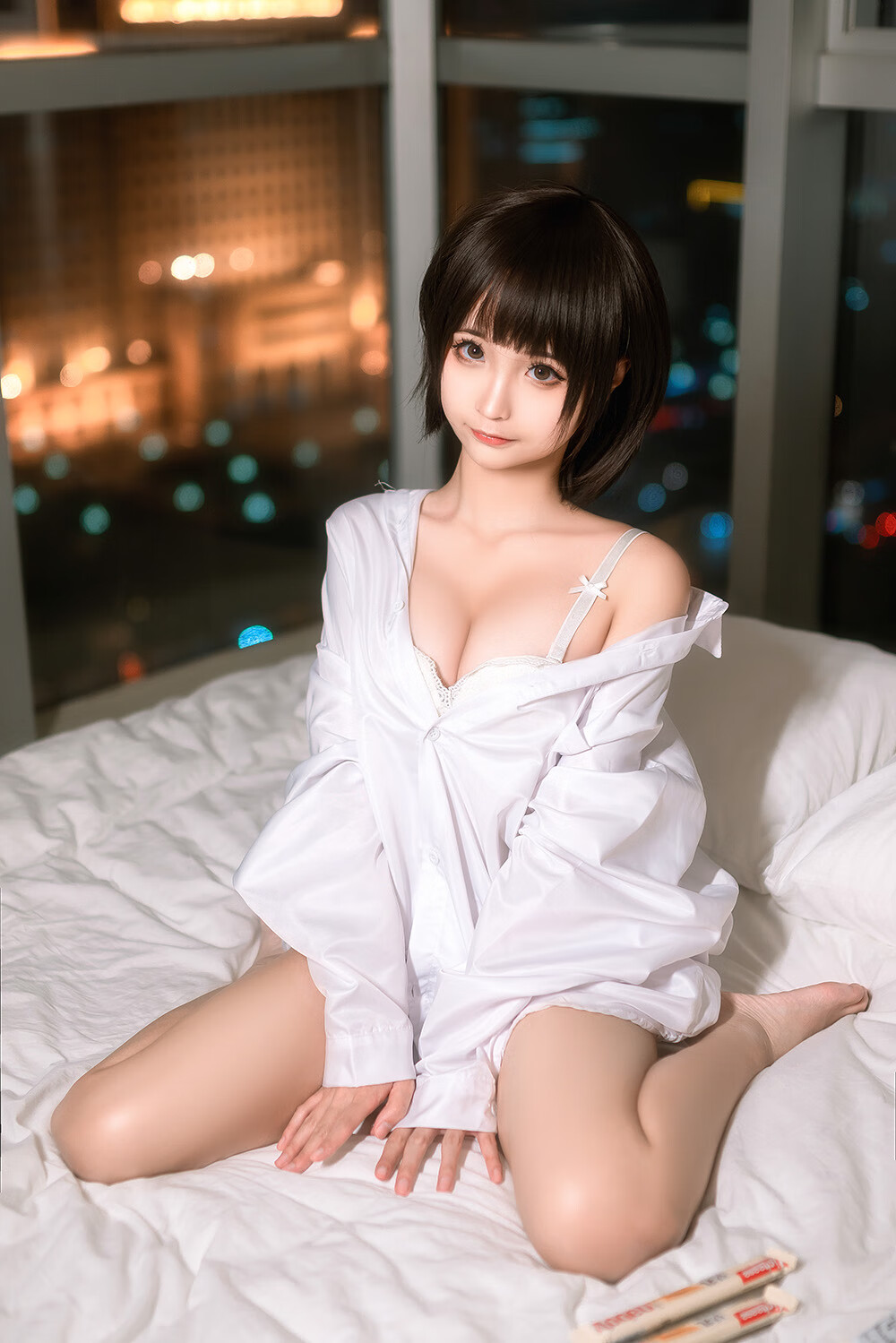 蠢沫沫 白衬衫 [40P-445MB]-次元堂