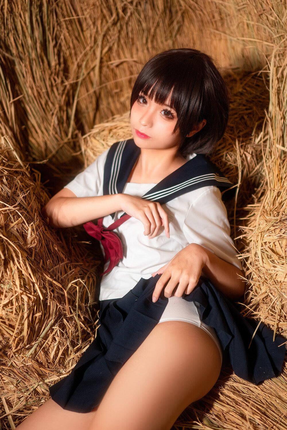 蠢沫沫 稻草 [50P-606MB]-次元堂