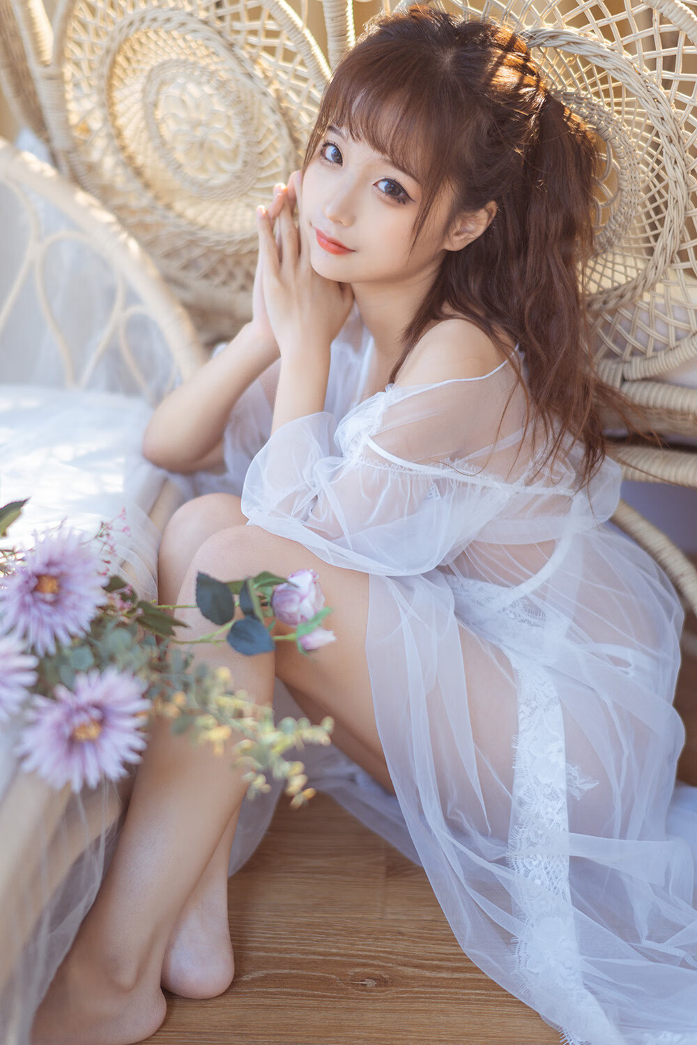 蠢沫沫 轻纱[31P-620MB]-次元堂
