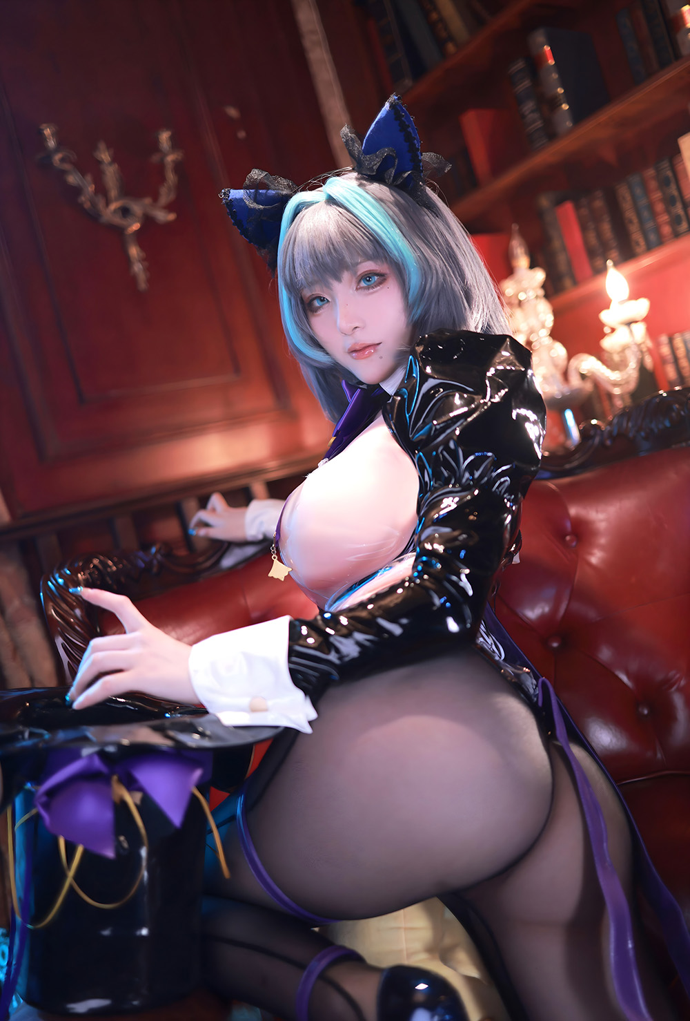 起司块wii 碧蓝航线 柴郡魔术师[44P-97M]