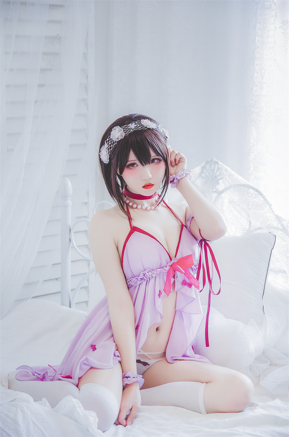 阿薰kaOri 加藤惠睡衣 [15P-57MB]-次元堂