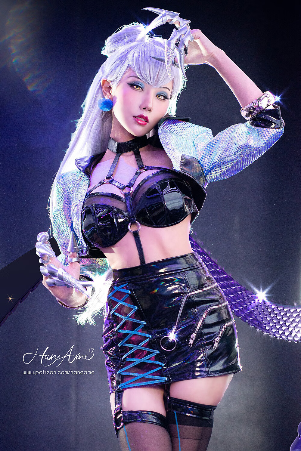 雨波_HaneAme LOL_Evelynn_KDAALLOUT-次元堂