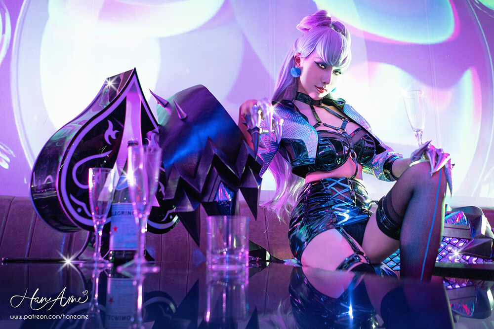 雨波_HaneAme LOL_Evelynn_KDAALLOUT