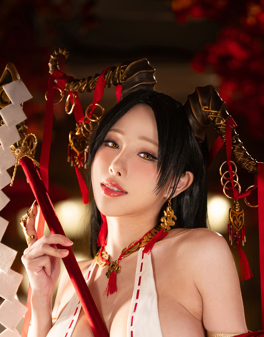 雨波_HaneAme Lustful Goat Miko 2[28P-162M]-次元堂