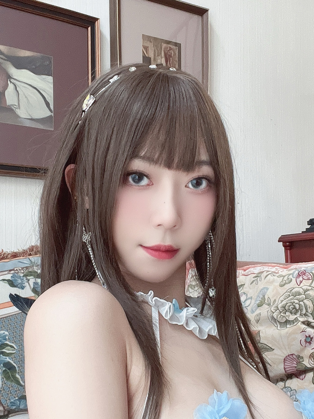 Money冷冷 蓝花朵朵[38P1V-520M]