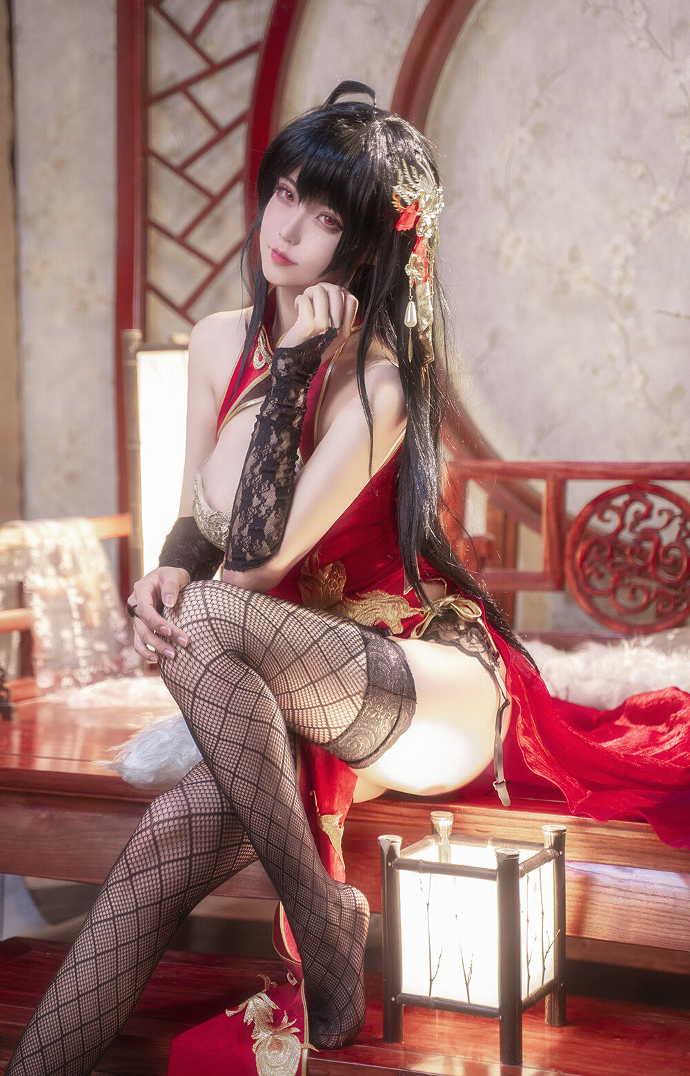Seya-狮砸 碧蓝航线 大凤 旗袍[15P-152M]