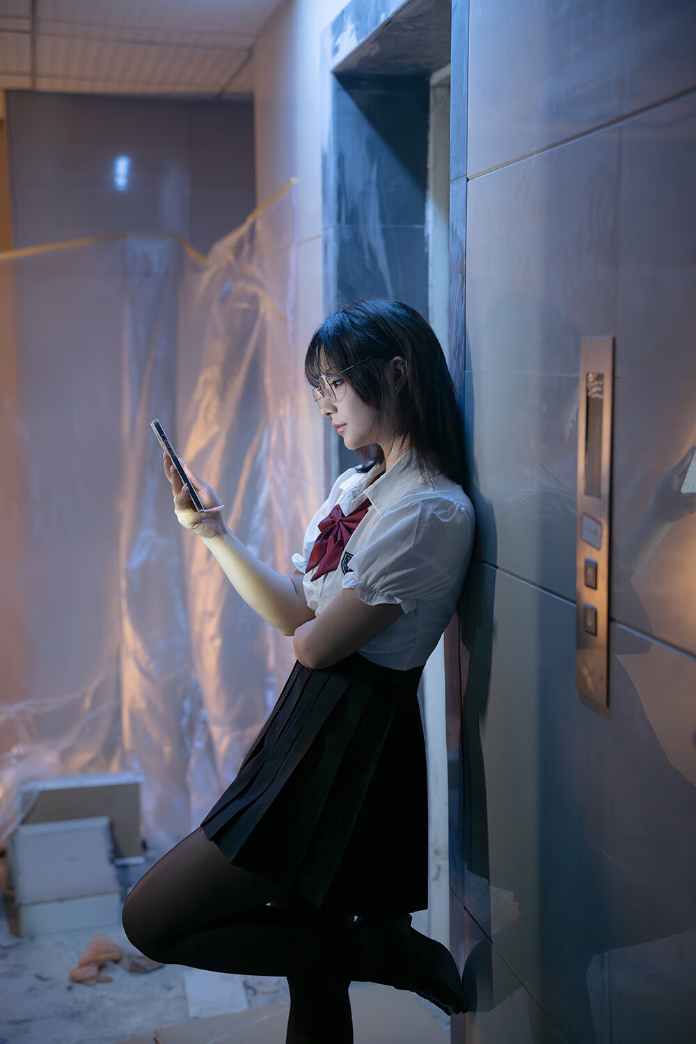 yuuhui玉汇 电梯间-尾行 [164P1V-1.58GB]