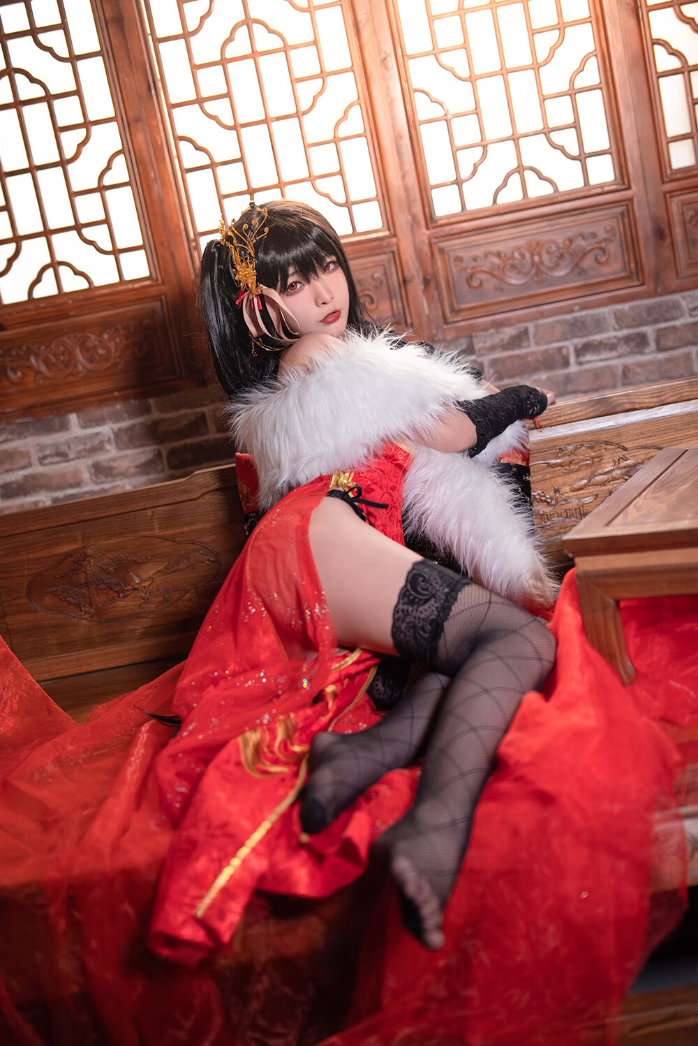 yuuhui玉汇 (Kokuhui) 碧蓝航线 大凤旗袍[23P-148M]