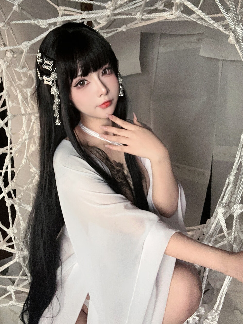 yuuhui玉汇 (Kokuhui) Patreon Set A 白龙吟[40P-81M]-次元堂