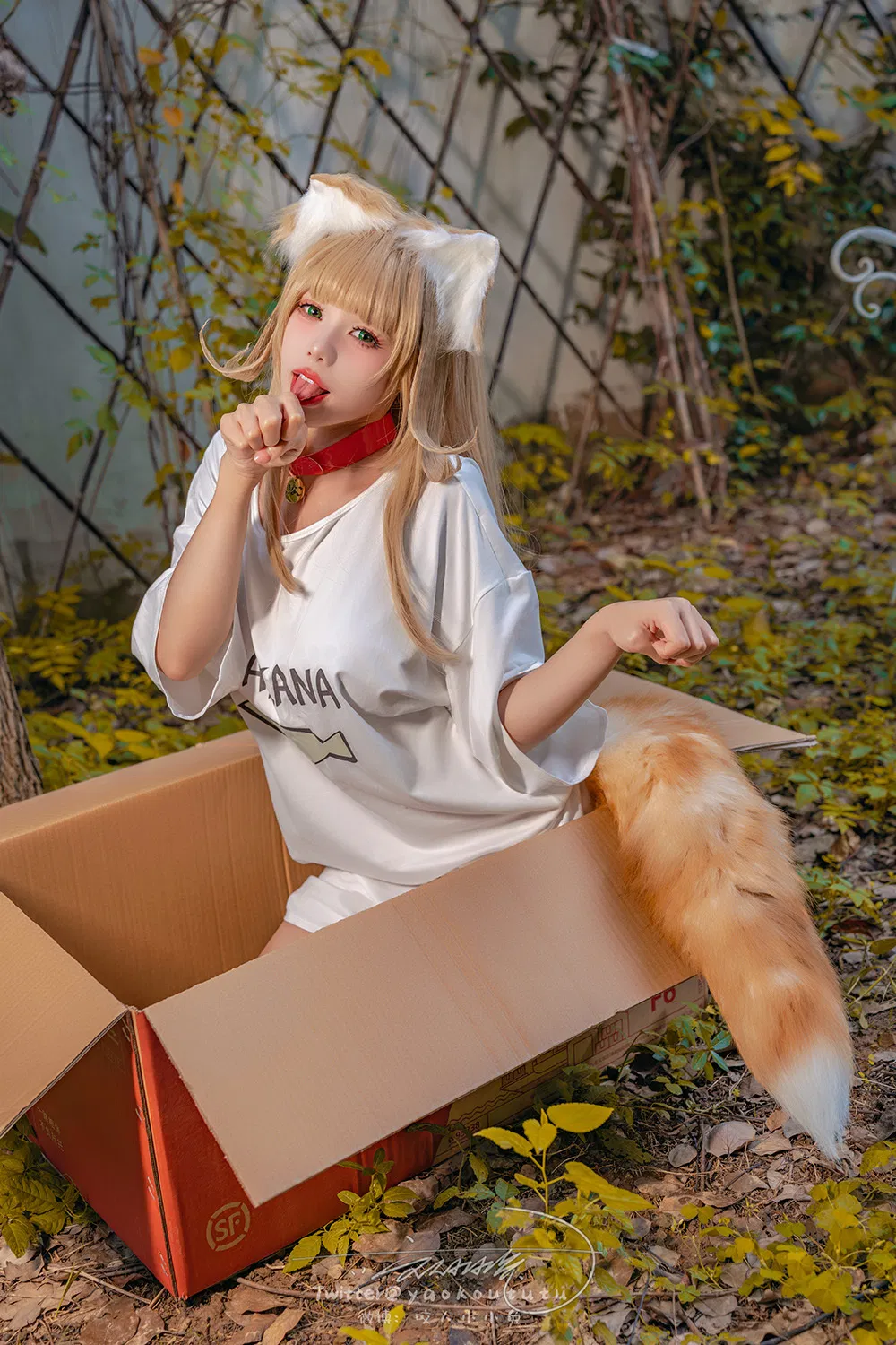 咬一口兔娘 –  捡到一只黄豆粉 UNI[76P1V-703M]-次元堂