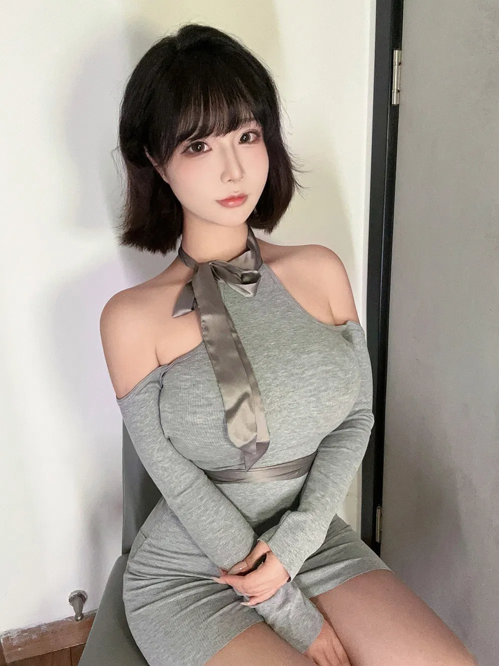 yuuhui玉汇 (Kokuhui) 25.7月Patreon会员 邻家姐姐[47P3V-417M]-次元堂