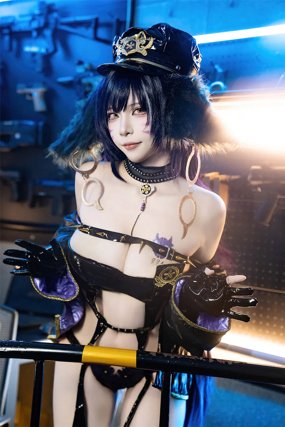 二佐Nisa 碧蓝航线 武藏 女警 [25P-101M]-次元堂