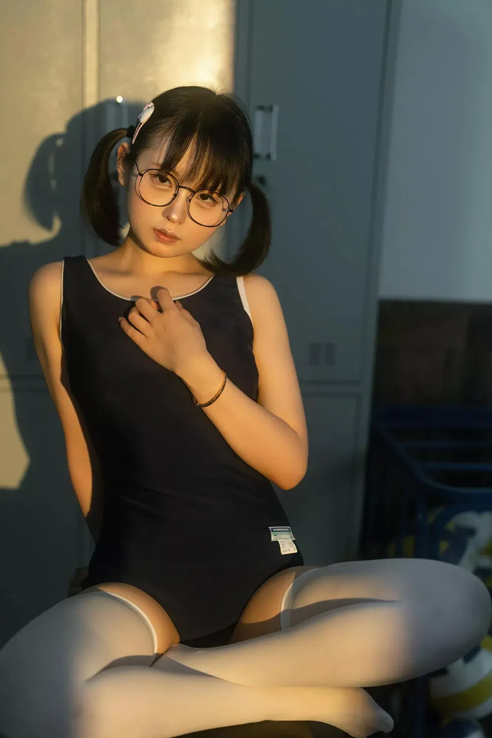 幼水铃衣 午间更衣室[75P-68.3M]-次元堂