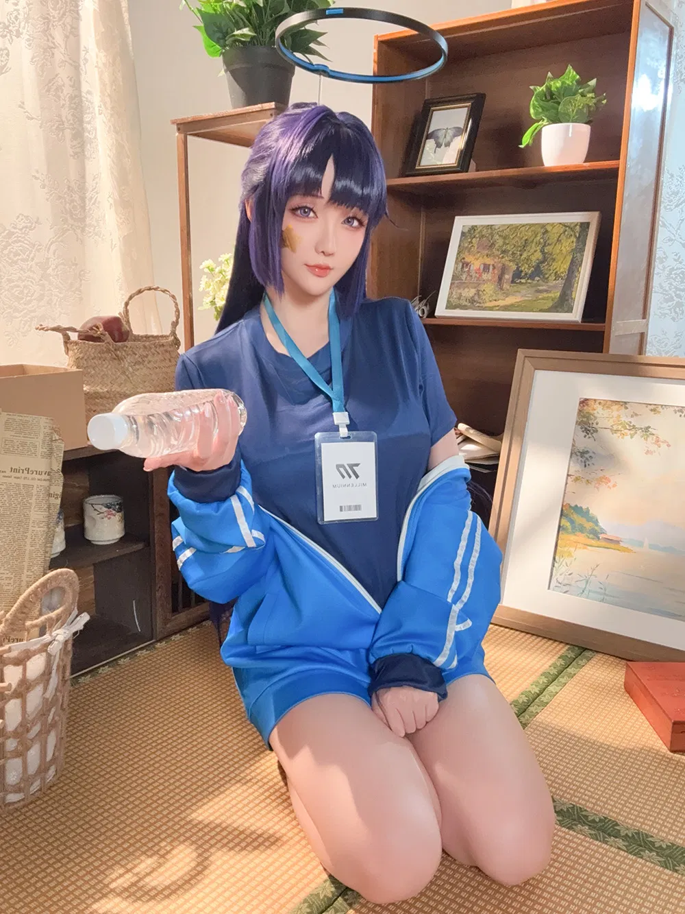 星之迟迟 2025年06月计划E 蔚蓝档案 早濑优香体操服[69P-1V-1.24G]-次元堂