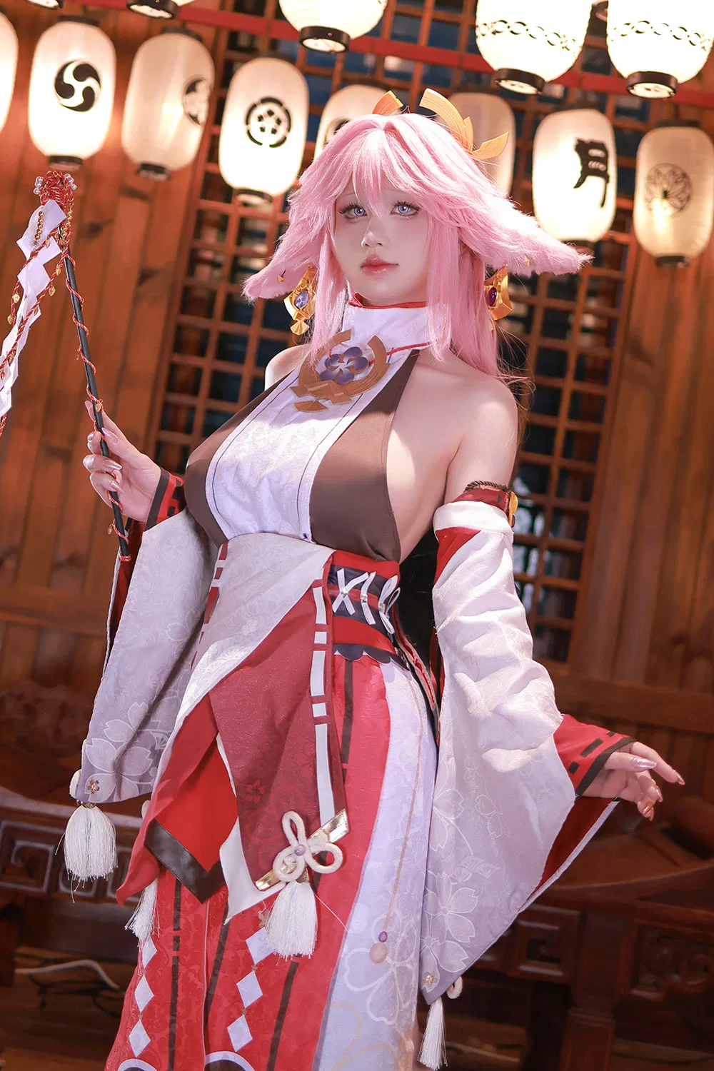 桜满三时 八重神子[89P-791M]-次元堂