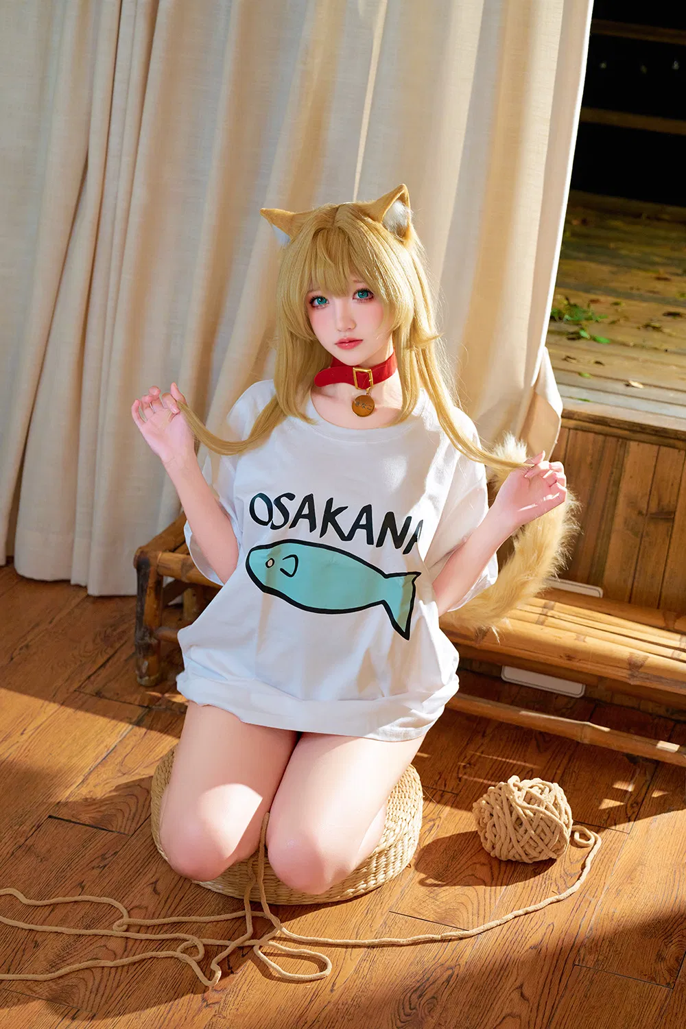 阿薰kaOri  黄豆粉 40猫[172P-3V-7.16G]-次元堂