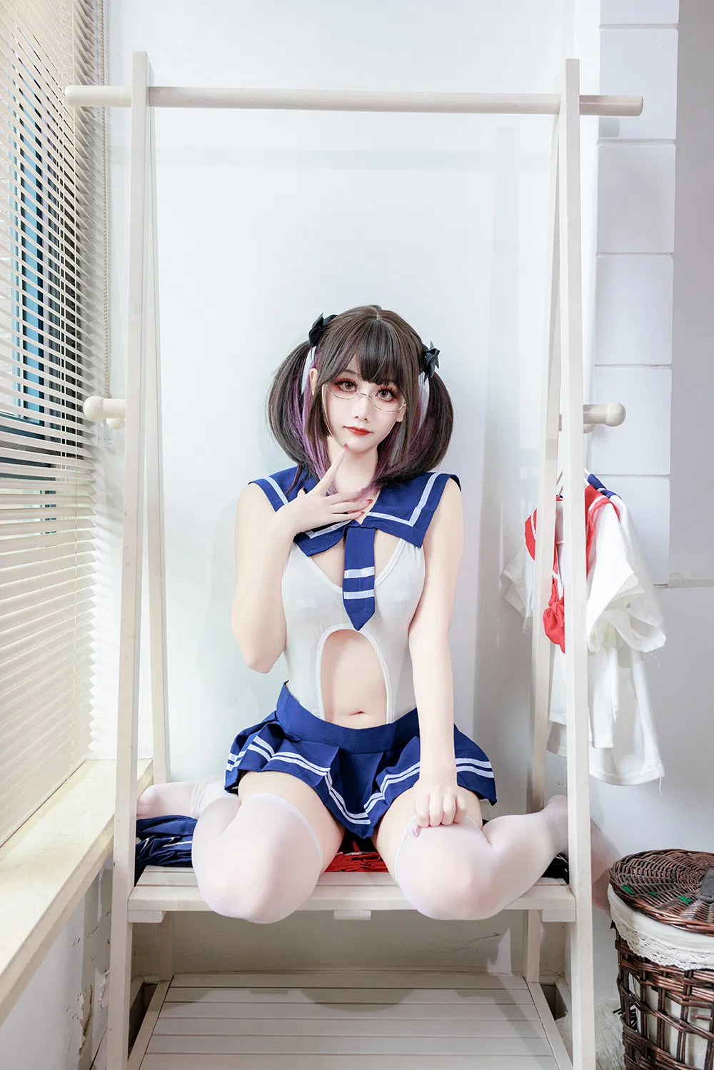 阿雪雪 连体水手服95P[95P-1.12G]-次元堂
