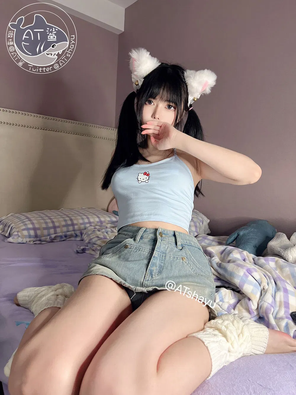 AT鲨   涩涩猫[87P1V-32M]-次元堂