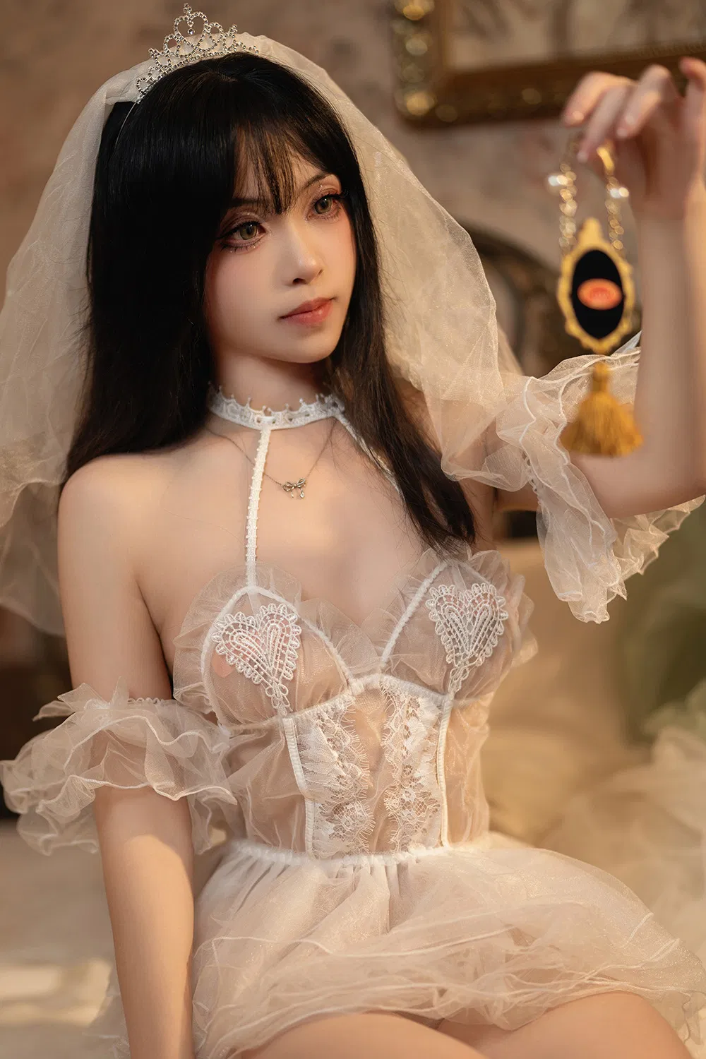 Bangni邦尼 白色花嫁[85P-1.14G]-次元堂