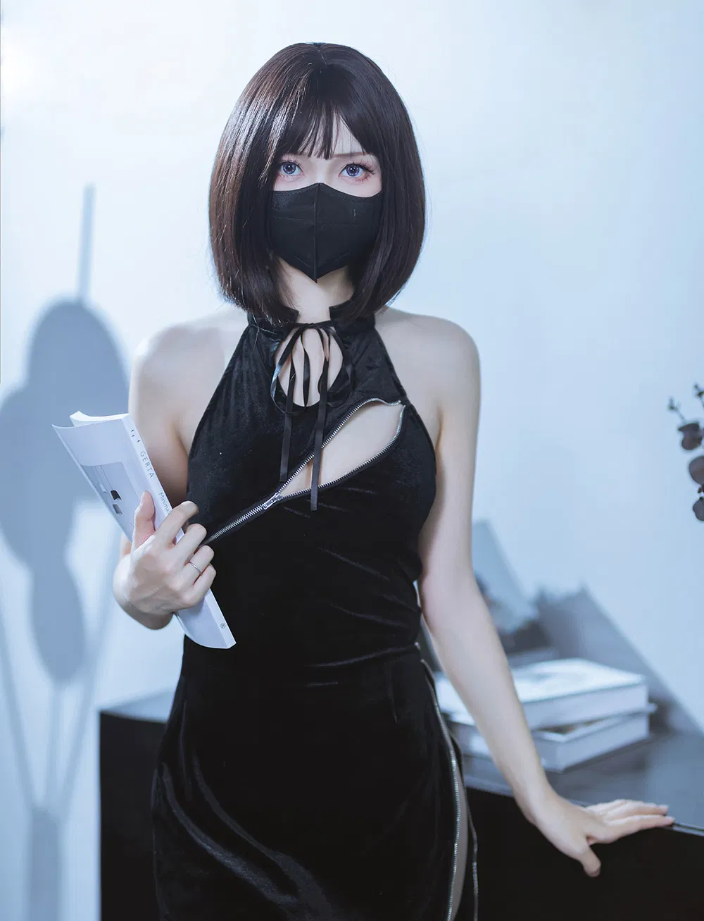 洛桑w伊梓 升玖老师 旗袍美眉[53P-590M]-次元堂