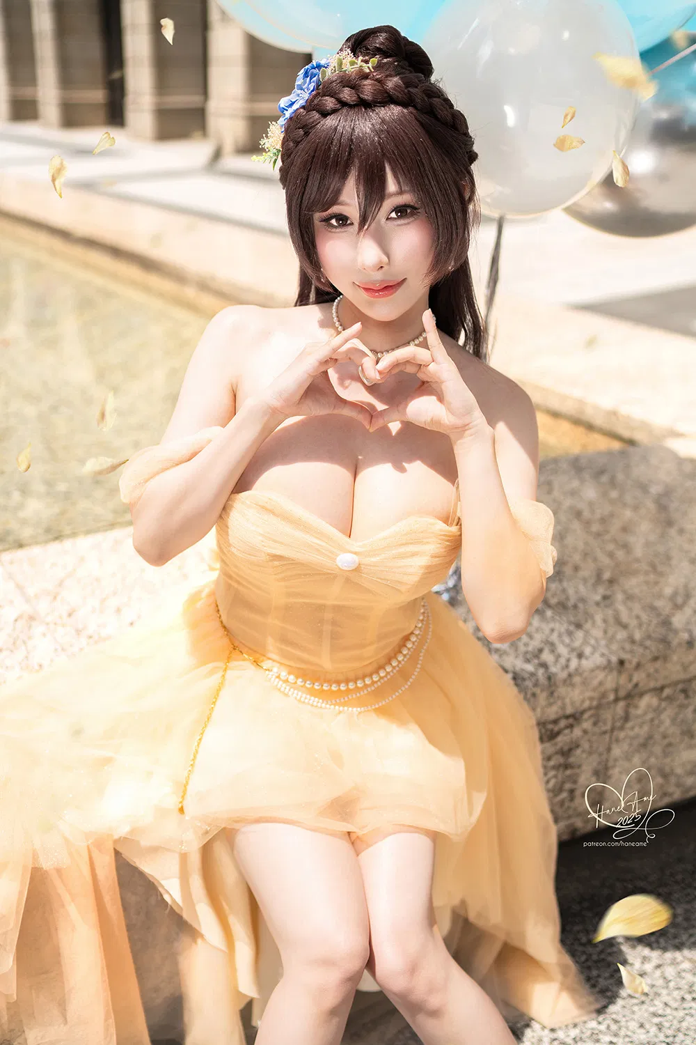 雨波_HaneAme 2025年09月订阅 生日礼服 [31P2V]-次元堂