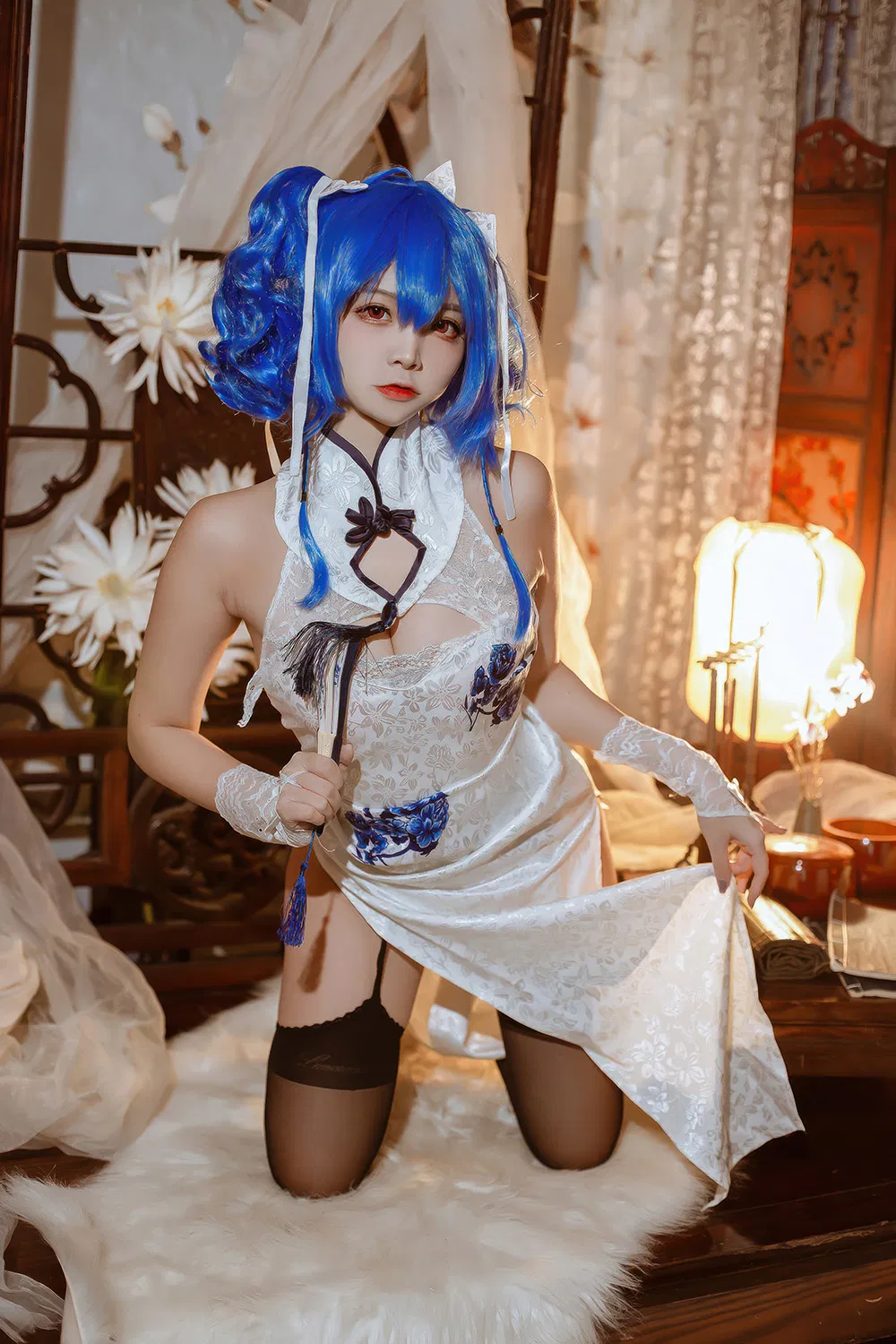 二佐Nisa  碧蓝航线 圣路易斯旗袍[29P-254M]-次元堂