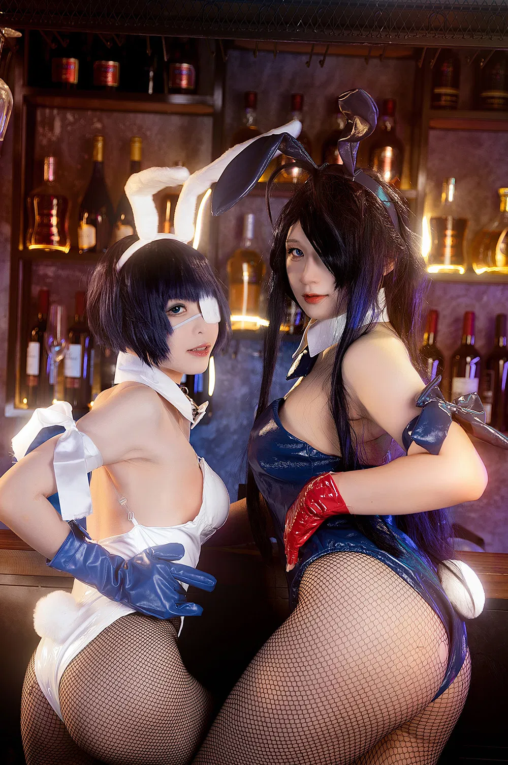 樱岛嗷  &Zyra秋 兔女郎双人[39P-670M]-次元堂