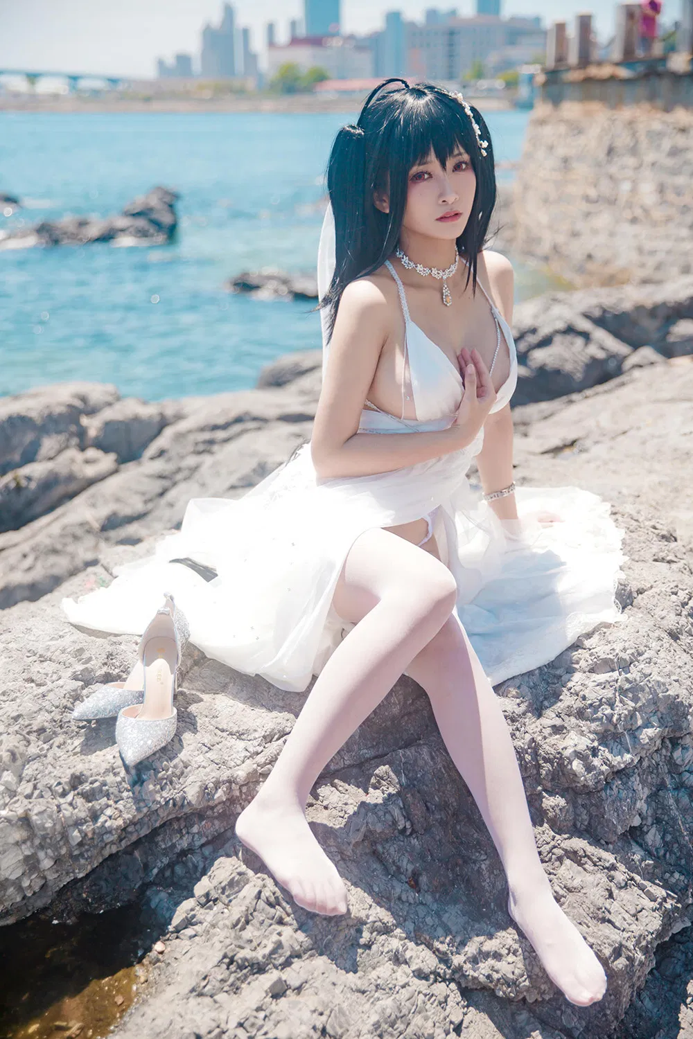 洛璃LoLiSAMA  大凤花嫁 [44P-553MB]-次元堂