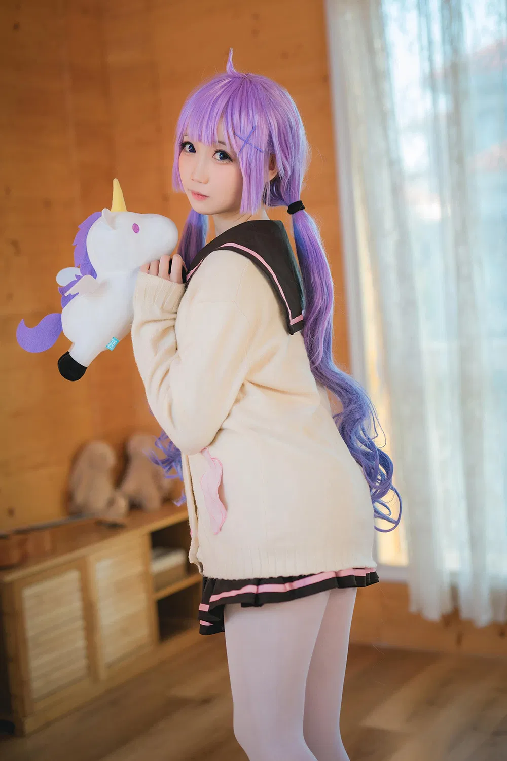 焖焖碳  独角兽JK制服[21P-51M]-次元堂