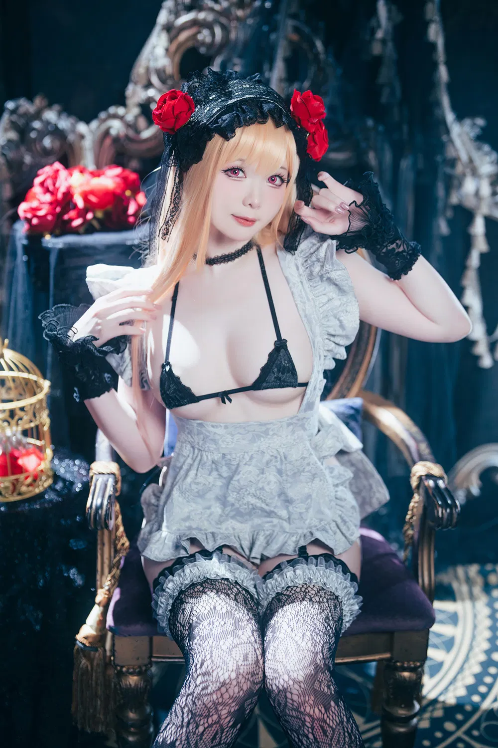 霜月shimo  喜多川海梦 My Dress Up[92P-113M]-次元堂