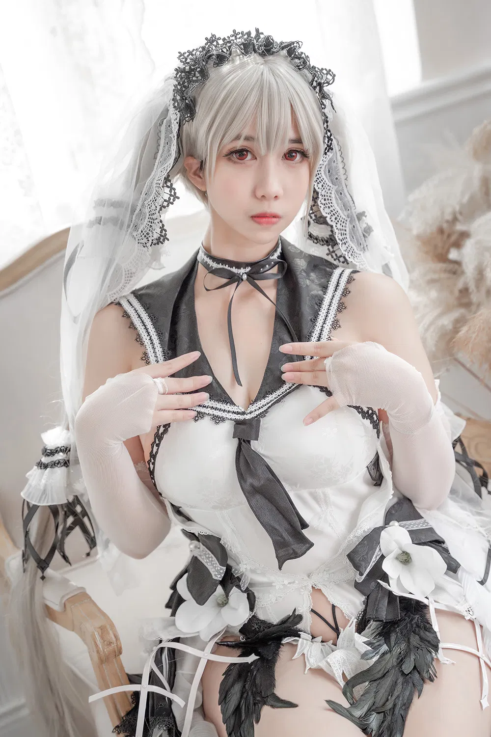 魅瞳Meroko  碧蓝航线 可畏 梳妆的大小姐[41P-639MB]-次元堂
