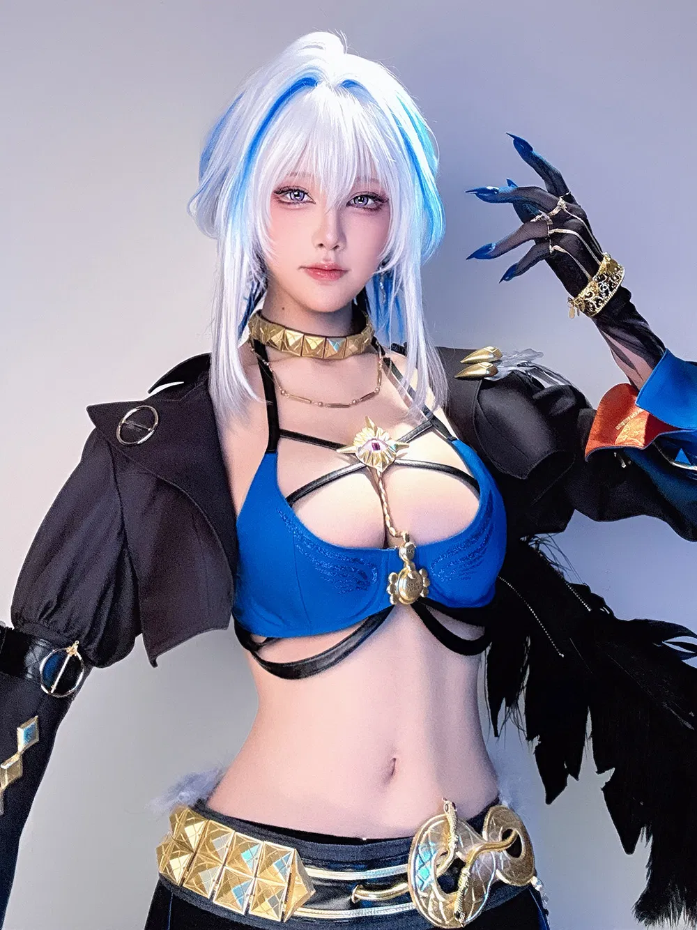 水淼Aqua  Patreon 鸣潮 嘉贝莉娜自拍[29P-43M]-次元堂