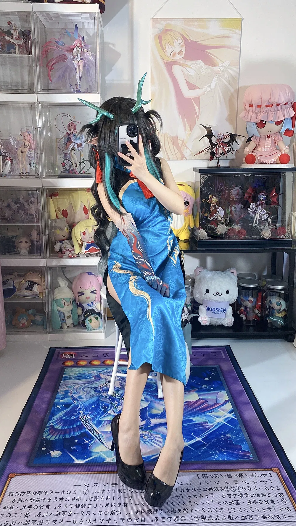 白栎Shirly  明日方舟 夕·染尘烟旗袍[130P26V-4.07G]-次元堂