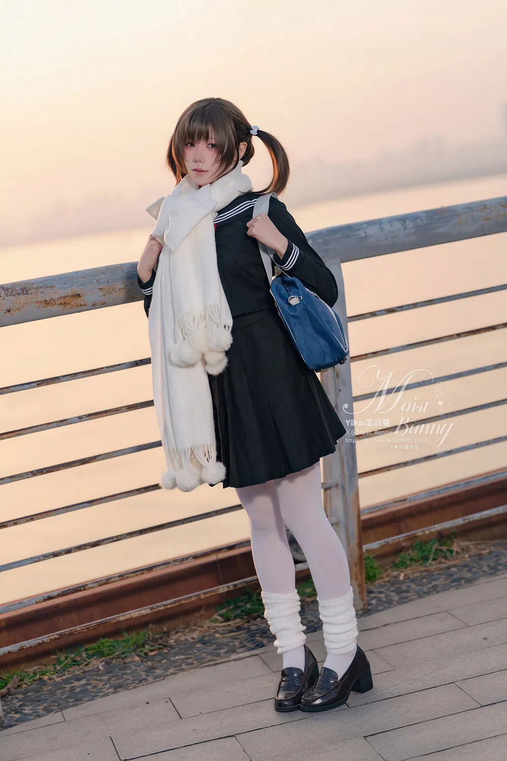 咬一口兔娘(Yiko湿润兔)  2026年2月作品 放课后の归路[110P2V-1.32G]-次元堂