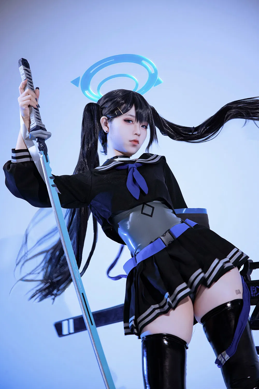 G44不会受伤  Solarain BLUE-蓝色袖章[30P-452M]-次元堂