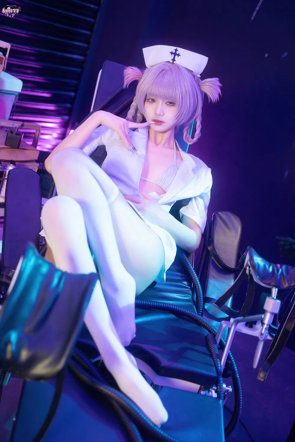 柒柒要乖哦  护士服小荠[100P1V-961M]-次元堂