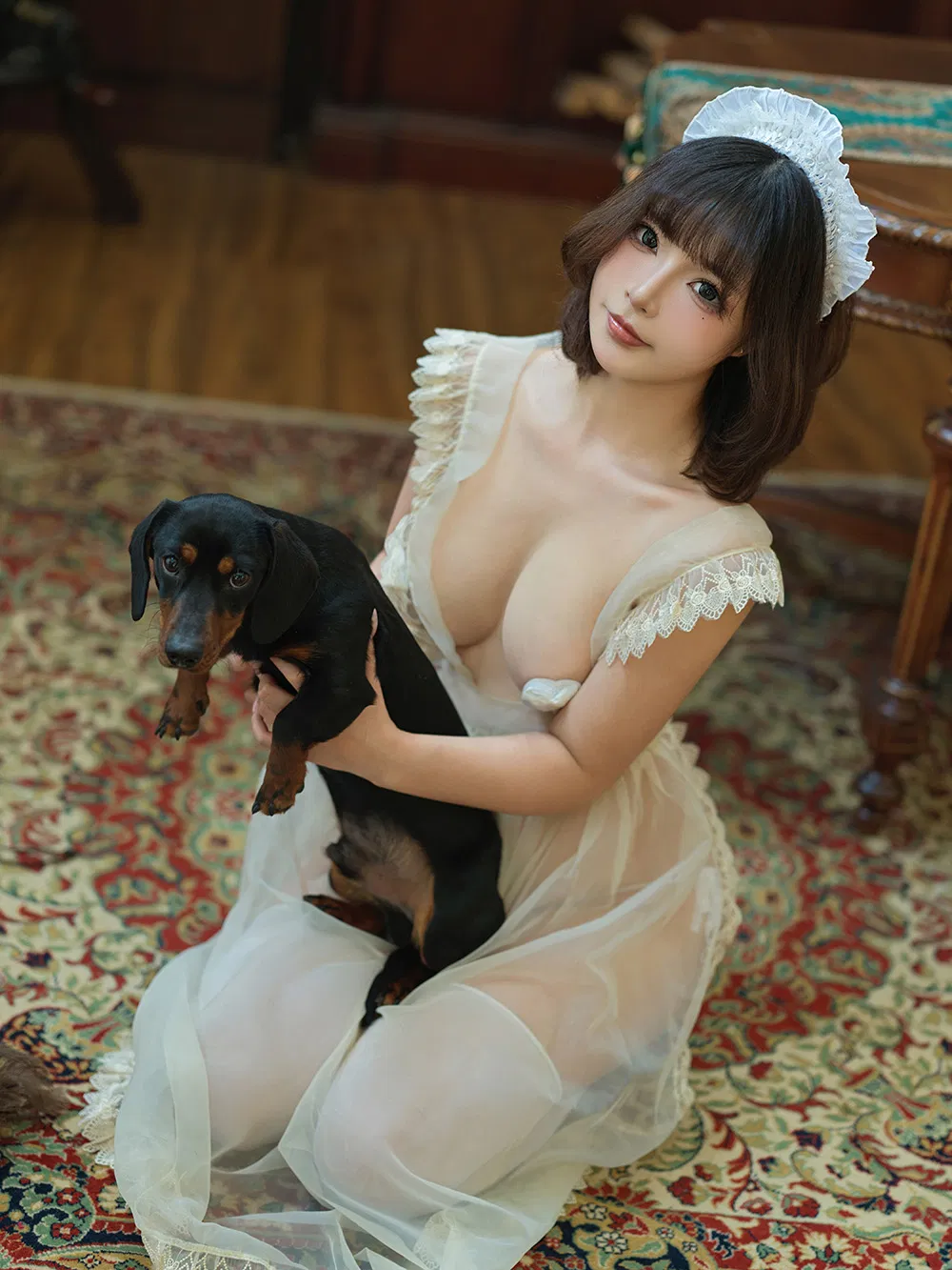 yuuhui玉汇 (Kokuhui)  家养女仆 [149P2V-1.32GB]-次元堂
